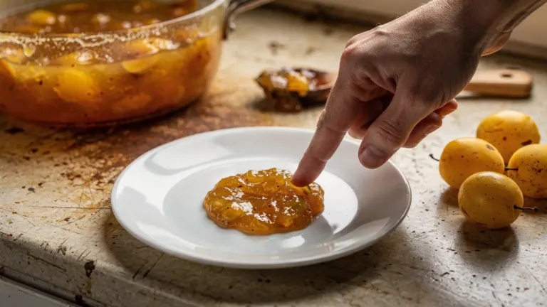 Confiture de mirabelles : le test de l’assiette froide pour vérifier la cuisson