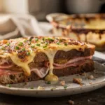 Croque-monsieur au Comté : une recette à la compotée d’oignon et à la sauce Mornay