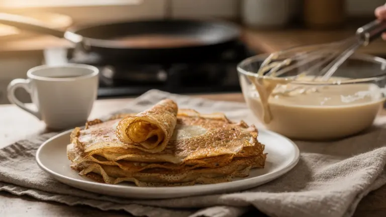 Cyril Lignac l’assure : ajouter de l’eau rend les crêpes beaucoup plus moelleuses Cyril Lignac l’assure : ajouter de l’eau rend les crêpes beaucoup plus moelleuses