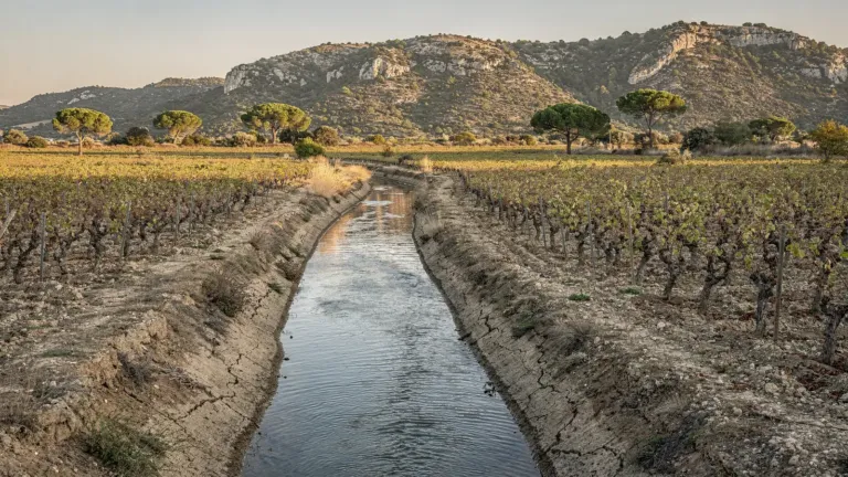 Dans la Clape, un projet de deux bassins de stockage d’eau pour irriguer 45 exploitations viticoles Dans la Clape, un projet de deux bassins de stockage d’eau pour irriguer 45 exploitations viticoles