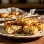 Des croquettes de chou-fleur au fromage, cuites au four sans friture pour l’apéritif