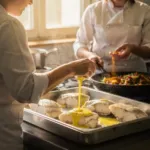 À Ferdinand-Buisson, les cuisiniers adaptent les menus avec des épices et des sauces