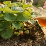 Fraisiers : l’infusion de marc de café, un apport d’azote à utiliser avec prudence