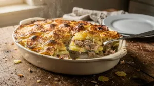 Gratin de thon et pommes de terre : aucune recette dans le texte fourni