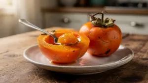 Kaki : ses apports en fibres et vitamines, et pourquoi le consommer bien mûr