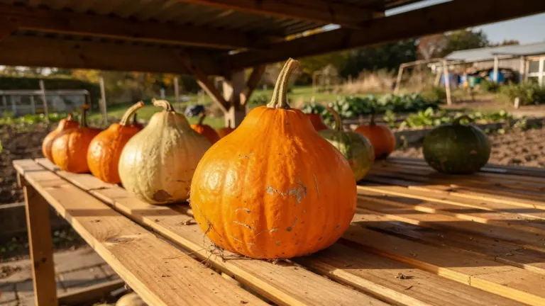 Les anciens ne rentraient jamais leurs courges sitôt récoltées : du potimarron jusqu’au printemps